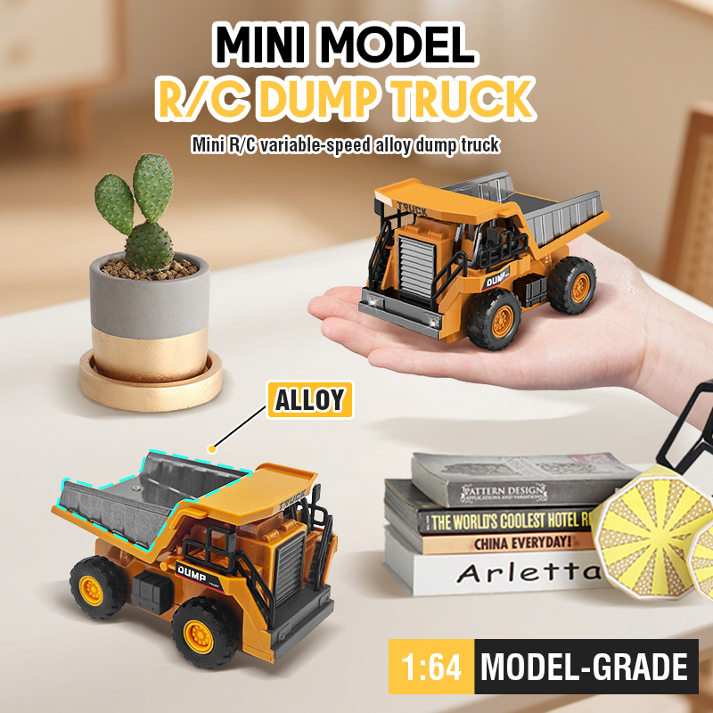 Rc Hobbyking Shop - Samochód zdalnie sterowany 1:64, mini wywrotka