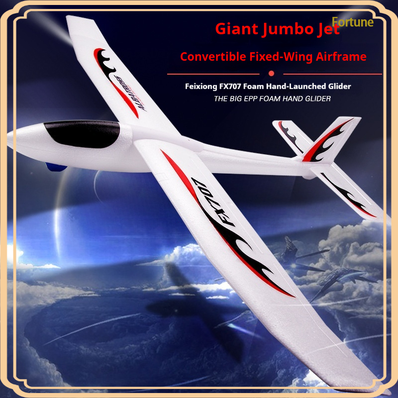 Rc Glider Foam Wing - Szybowiec ze stałym skrzydłem FX707, ulepszony,