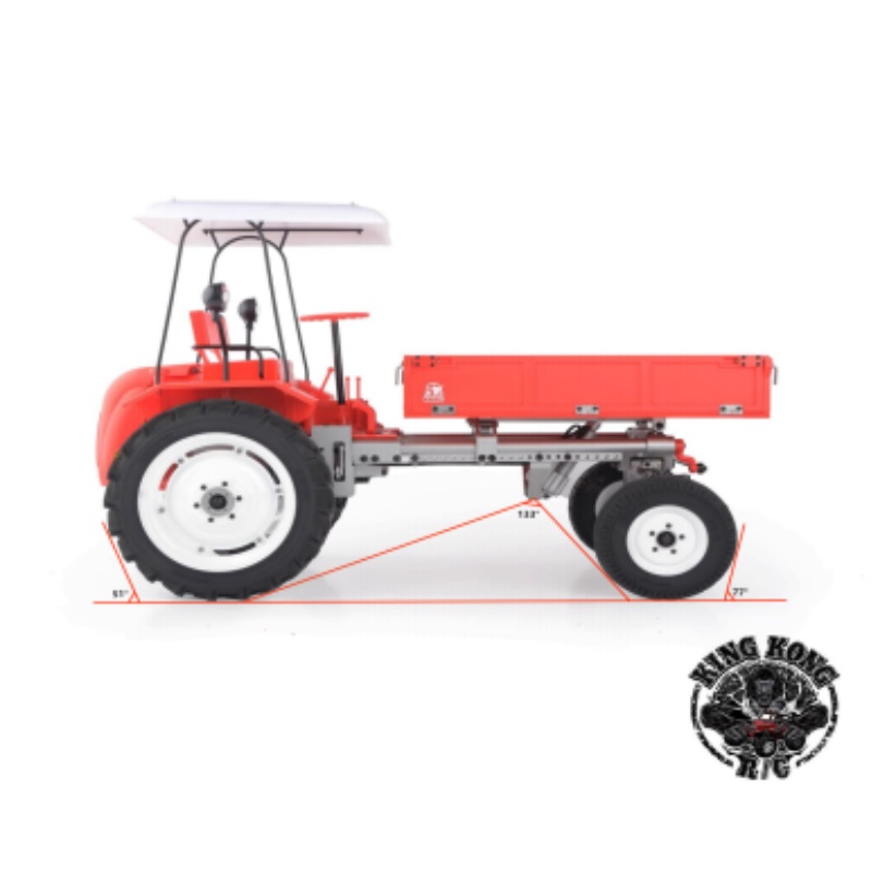 1/10 Kingkong RC Ciągnik Rolni – Rc Hobby Farm recenzja i cena
