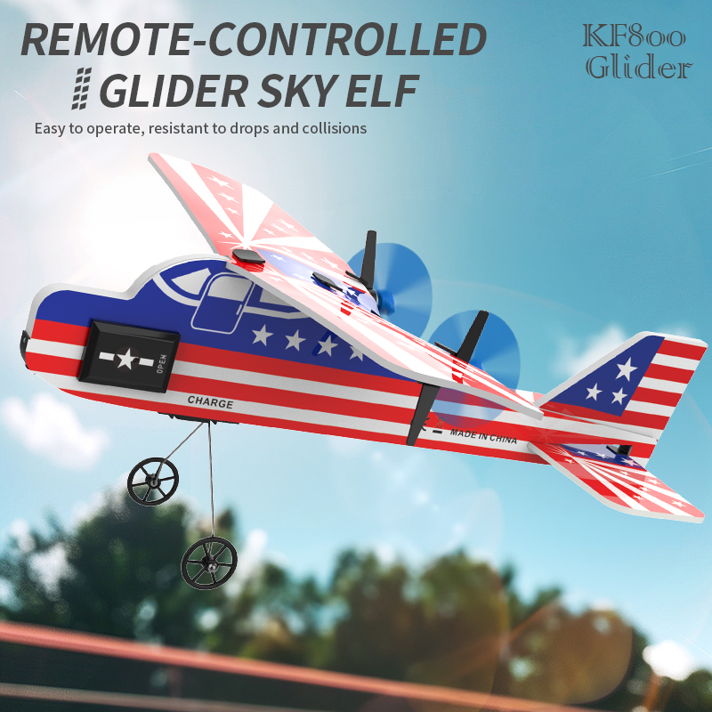 Mini samolot RC 2.4G 2CH stałe – Rc Glider Foam Wing recenzja i cena
